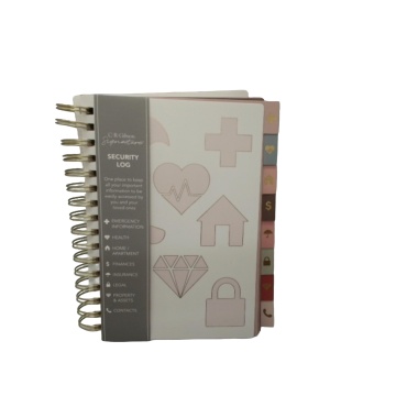 Security Log Book 6 x 8.5