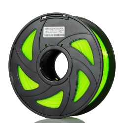 3D Printer filament Flourscent Green PLA 1.75mm 1kg CloneBox