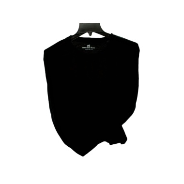 Long Sleeve T-Shirt Black Ass't Sizes Marfinno Basic