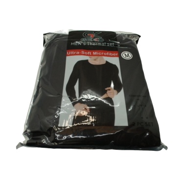 Men's 2pc. Thermal Set Ultra-Soft Microfibre Gekko Assorted - each sold individually