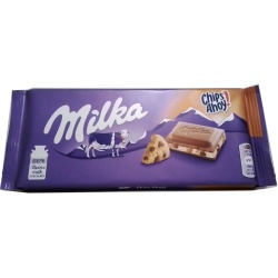 Chocolate Bar Milka Chips Ahoy! 100g.