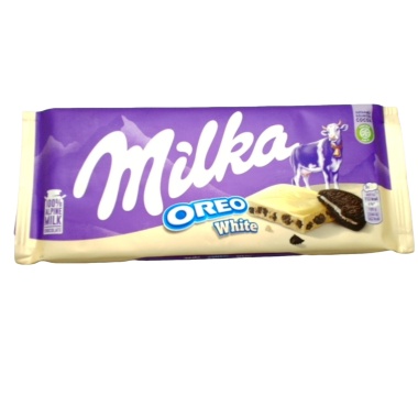 Chocolate Bar Milka White Oreo 100g.