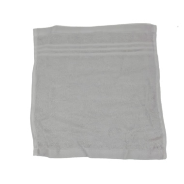 Cotton Wash Towel Silver 12x12