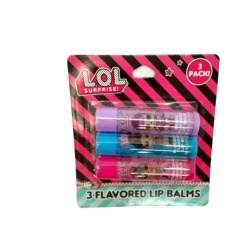 Lol Surprise! Flavored Lip Balm 3pk.