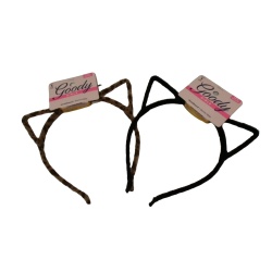 Headband Black Or Cheetah Goody Girls