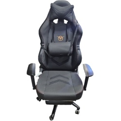 Colamy Big And Tall Computer Gaming Chair W/footrest Black 350lbs Capacity