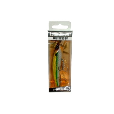 Lunkerhunt Impact Distress 6F Floating Jerkbait Golden 3.5 1/2oz.