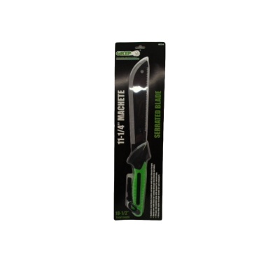 Machete 11-1/4 Serrated Blade 18.5