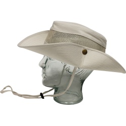Killian Vented Hat - Natural  - Large