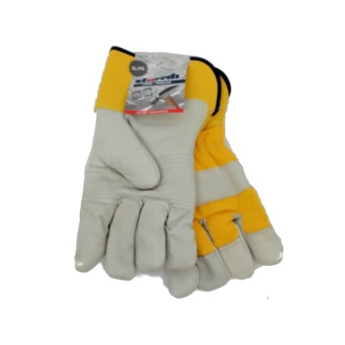 Work Gloves Cowgrain Leather Patch Palm Pile Lined XL Sturrdi