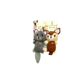 Ellen Degeneres Pet Toy 2pk. 6 Plush Animals"