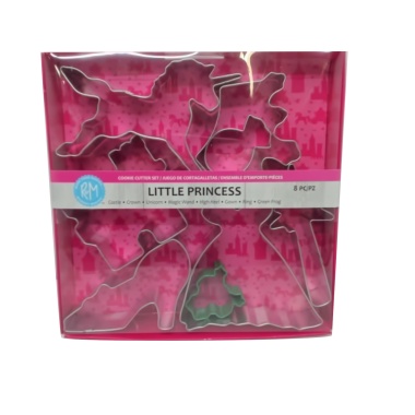 Cookie Cutters Little Princess Assorted 8pk. (EACH SOLD INDIVIDUALLY)