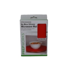 Microwave Mat No Mess Silicone 12 Round Prepworks"