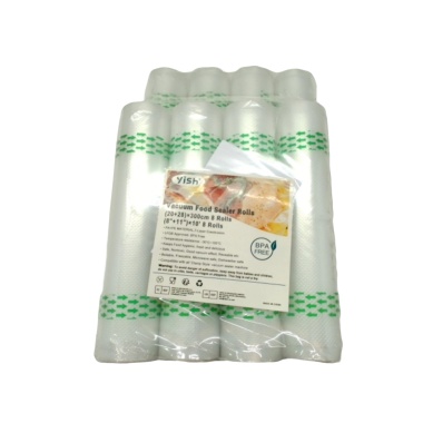 Premium Food Sealer Vacuum Rolls 8pk. Assorted Yish
