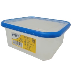 Titan seal short square food container 850ml