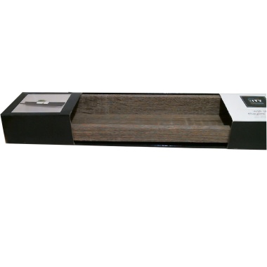 Driftwood Grey Finish 19.5 Wall Shelf