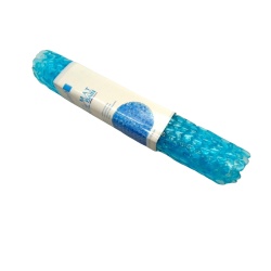 Bath Mat Sparkle Aqua 27 x 14" Splash Home"