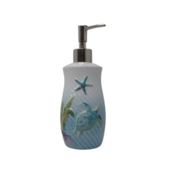 Lotion Pump Watercolor Ocean