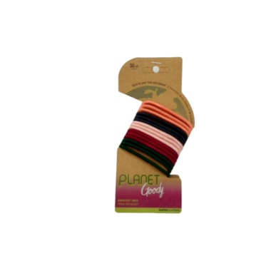 Hair Elastics 30pk. Planet Goody