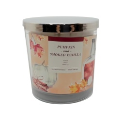 Scented Jar Candle 14oz. Pumpkin & Smoked Vanilla Sonoma