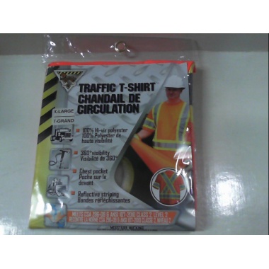 Safety T-Shirt Orange Mesh XL