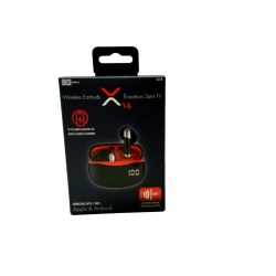 Earbuds Wireless X14 Red 5 Hour Battery