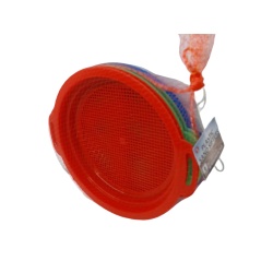 Plastic Sand Sifters 8.5 Round Plastic 6pk. (or $0.99ea)"