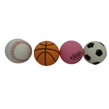 Rubber Sports Balls Assorted (EACH SOLD INDIVIDUALLY)