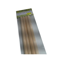 Craftwood: Natural Dowel 7/16x12" 4/pk."