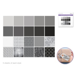 Paper Pad: 4x4" Color Theme Stack Pad x100 5eax20styles 100GSM D) Classic"