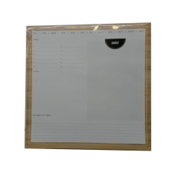 Planner Pad 12 x 12" Woodgrain Gartner Studios"