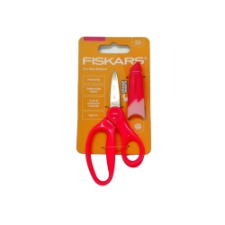 Kids Scissors 5 Pointed Tip Pink w/Eraser Sheath Fiskars"