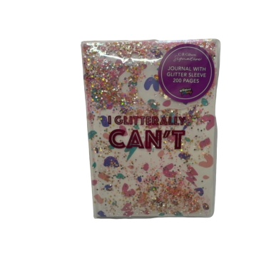 Journal I Glitterally Can't 6 x 9