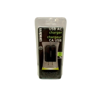 USB AC Charger 1000mA Uniden