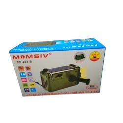 Hand Crank AM/FM Radio With USB Momsiv