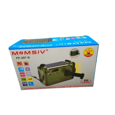 Hand Crank AM/FM Radio With USB Momsiv