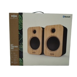 Marley Get Together Duo Bamboo Bluetooth Speakers