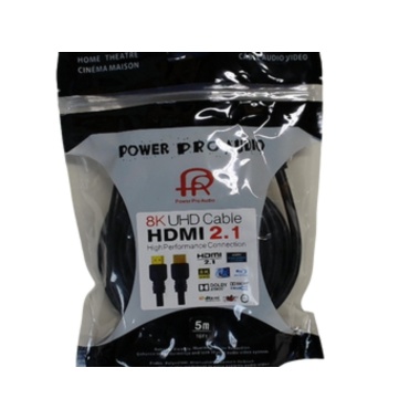 Cable HDMI  2.1 18.0Gbps 8K round 5 meter power pro audio