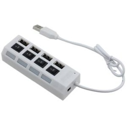 Accessory - USB2.0 HUB 4 Port w/ Switches