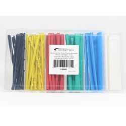 Heat shrink tubing 10cm mixed sizes and colours 100 pcs