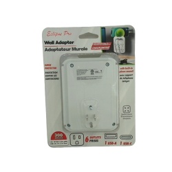 6 outlet wall tap with dual 2.1A USB ports