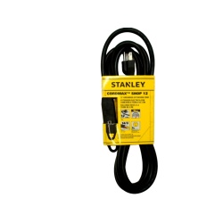 Extension cord 12 foot 14/3 3 outlets Stanley