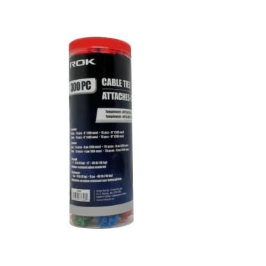 Cable Ties 300pk. Assorted - each sold individually
