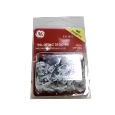Staples Insulated 5/8 White 40pk. G.E.