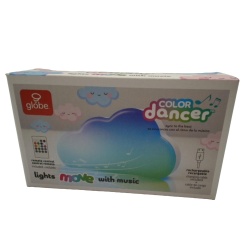 Color Dancer Cloud Light w/Remote Globe