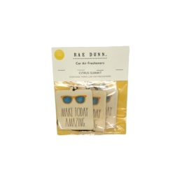 Car Air Fresheners 3pk. Citrus Summit Sunglasses Rae Dunn