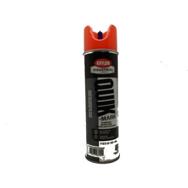Marking Paint Fluorescent Red-Orange Krylon 482g Inverted Solvent-Based