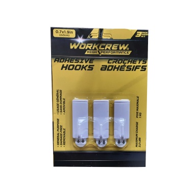 Adhesive Hooks 0.7 x 1.9