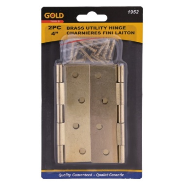 brass hinge 4 inch 2 pc