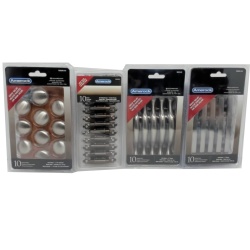 Cabinet Knobs, Handles Or Hinges 10pk. Assorted - each sold individually